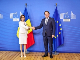 The Head of State met with Oliver Varhelyi, the European Commissioner for Enlargement and Neighborhood