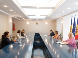 Șefa statului s-a întâlnit cu directoarea Biroului regional PNUD