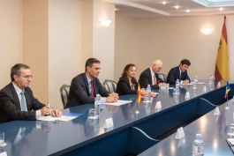 President Maia Sandu spoke with Spanish Prime Minister Pedro Sanchez