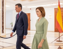 President Maia Sandu spoke with Spanish Prime Minister Pedro Sanchez