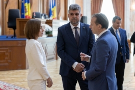 Președinta Maia Sandu către membrii Parlamentului României: „Republica Moldova împărtășește valorile Uniunii Europene și merită șansa de a fi parte a marii familii europene”