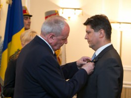 Președintele Nicolae Timofti a înmânat distincții de stat unui grup de miniștri de Externe din Uniunea Europeană