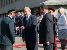 President Nicolae Timofti attended a festivity dedicated to the 23rd anniversary of the National Army