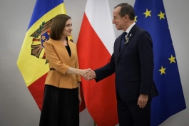 Președinta Maia Sandu, la Varșovia: „ Polonia rămâne un partener de încredere al Moldovei, cu care dorim să dezvoltăm o bună colaborare în continuare”