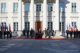 President Maia Sandu, in Warsaw: "Poland remains a reliable partner of the Republic of Moldova, with which we wish to further develop good cooperation"