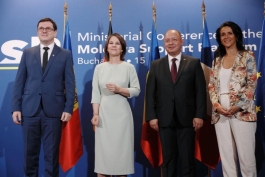 Președinta Maia Sandu a venit cu un mesaj de salut pentru participanții la Platforma pentru susținerea Republicii Moldova de la București