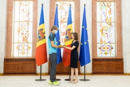 Președinta Maia Sandu a salutat echipa Olimpică de Tineret care va reprezenta Republica Moldova la Festivalul Olimpic al Tineretului European