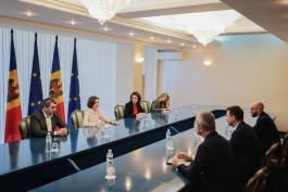 Președinta Maia Sandu a discutat cu conducerea Partidului „Uniunea Salvați România”