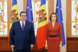 Președinta Maia Sandu a primit scrisorile de acreditare ale mai multor ambasadori