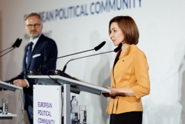 Următoarea reuniune a Comunității Politice Europene va avea loc, primăvara viitoare, la Chișinău