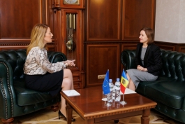 President Maia Sandu in discussion with the President of the European Parliament, Roberta Metsola: "We need support to overcome the consequences of the war and to start accession negotiations as soon as possible"