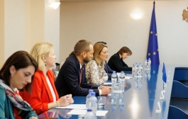 President Maia Sandu in discussion with the President of the European Parliament, Roberta Metsola: "We need support to overcome the consequences of the war and to start accession negotiations as soon as possible"