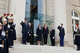 The Head of State met Yaël Braun-Pivet, President of the French National Assembly, in Paris