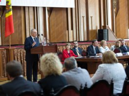 Moldovan president attends national minorities’ forum