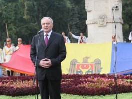 Discursul președintelui Republicii Moldova, Nicolae Timofti, cu ocazia Zilei Drapelului și Stemei de Stat