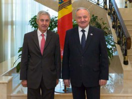 Президент Республики Молдова Николае Тимофти провел встречу с вице-президентом Европейского суда по правам человека Жозепом Касадевалем