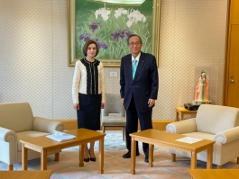 Moldovan-Japanese cooperation discussed by President Maia Sandu with members of the Japanese Parliament