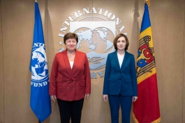 President Maia Sandu met with the leadership of the International Monetary Fund