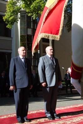 Președintele Nicolae Timofti a avut o întrevedere cu președintele Republicii Belarus, Alexandr Lukașenko