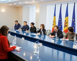 President Maia Sandu discussed with Romanian Foreign Minister, Bogdan Aurescu