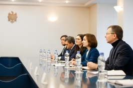 Президент Майя Санду встретилась с представителями французского бизнес-сообщества