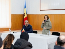 Șefa statului a mers în vizită în câteva localități din raionul Dondușeni