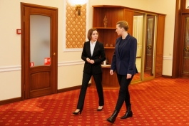 The Head of State met the Prime Minister of the Kingdom of Denmark, Mette Frederiksen