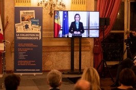 Președinta Maia Sandu a fost desemnată personalitatea europeană a anului 2022 în cadrul premiilor Trombinoscope din Franța