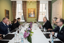 Președinta Maia Sandu s-a întâlnit la München cu Președintele Lituaniei, Gitanas Nausėda