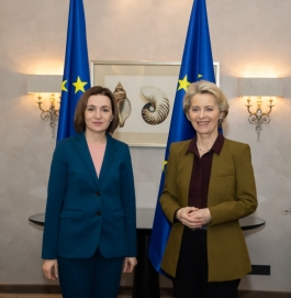 Șefa statului a avut o întrevedere cu Ursula von der Leyen, Președinta Comisiei Europene