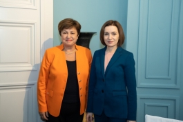 Colaborarea cu FMI, discutată de Președinta Maia Sandu și Directoarea Generală a Fondului, Kristalina Georgieva