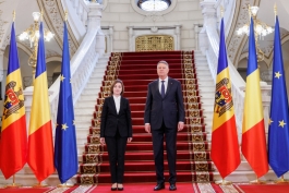 Президент Майя Санду на встрече с Президентом Румынии Клаусом Йоханнисом: «Сегодня, как никогда, мы чувствуем сильную поддержку Румынии»