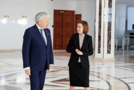 Președinta Maia Sandu a avut o întrevedere cu Didier Reynders, Comisarul european pe justiție