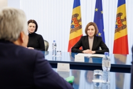 Președinta Maia Sandu a avut o întrevedere cu Didier Reynders, Comisarul european pe justiție