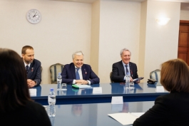 Președinta Maia Sandu a avut o întrevedere cu Didier Reynders, Comisarul european pe justiție