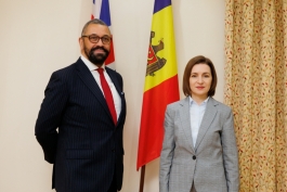 Cooperarea cu Regatul Unit, discutată de Președinta Maia Sandu și șeful diplomației britanice 