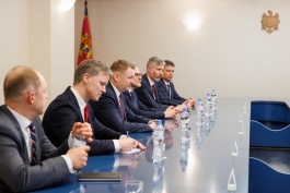 Глава государства обсудила аспекты молдо-латвийского сотрудничества с председателем Парламента Латвии Эдвардом Смилтенсом