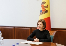 Președinta Maia Sandu a avut o întrevedere cu Șeful Oficiului Consiliului Europei la Chișinău, William Massolin