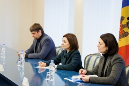 President Maia Sandu had a meeting with representatives of the International Democratic Union delegation