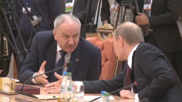 Moldovan president attends summit in Minsk