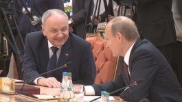 Moldovan president attends summit in Minsk