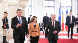 Președinta Maia Sandu: „Avem susținerea României și Germaniei în realizarea proiectului nostru de țară - aderarea la UE”