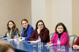 Președinta Maia Sandu s-a întâlnit cu reprezentantele Coaliției Naționale „Viața fără violență”