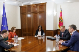 Президент Майя Санду встретилась с министром иностранных дел Украины Дмито Кулеба