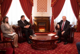 Президент Николае Тимофти провел встречу с новым главой Бюро Совета Европы в Кишинэу Хосе Луисом Эрреро