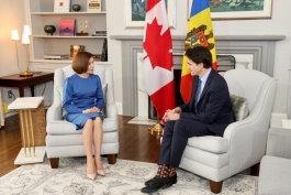 Head of State in Ottawa: "I thanked Prime Minister Trudeau for the Canadian government's strong support for our democratic path"