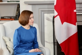 Șefa statului, la Ottawa: „I-am mulțumit Premierului Trudeau pentru susținerea fermă  a guvernului canadian pentru parcursul nostru democratic”