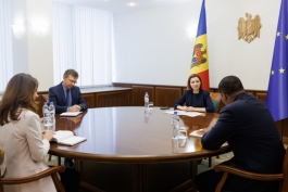 Președinta Maia Sandu a avut o întrevedere cu reprezentanții FMI în Moldova
