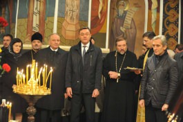 Президент Николае Тимофти присутствовал на церемонии прощания с журналистом Константином Тэнасе