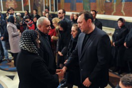 Президент Николае Тимофти присутствовал на церемонии прощания с журналистом Константином Тэнасе